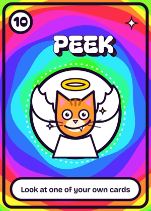 The Peek card